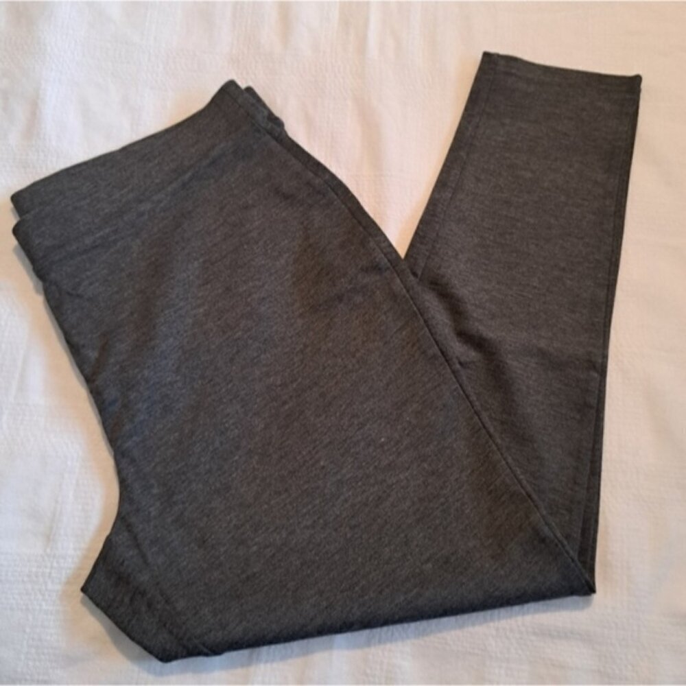Philosophy Women's size 2X work wear leggings, medium gray, NWT